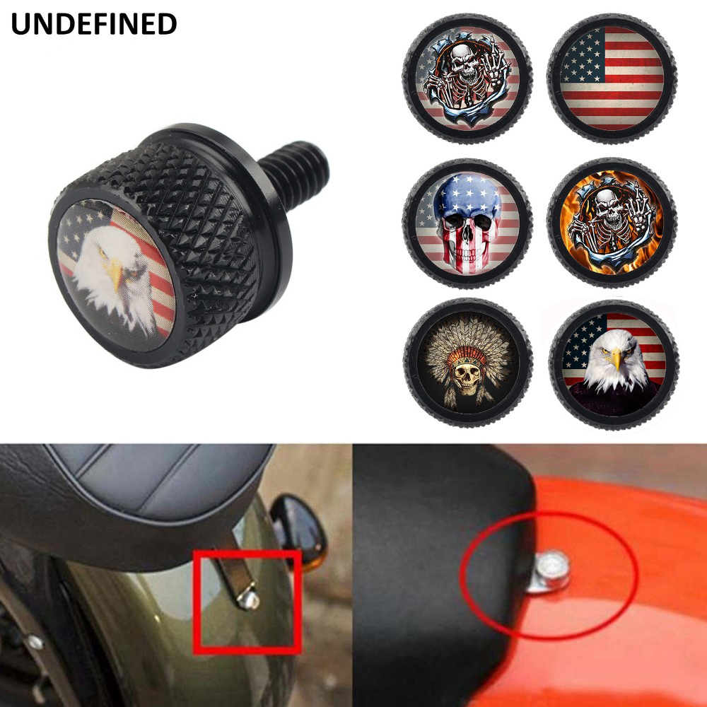 Abu Garcia Reel Revo - Perno de asiento trasero de motocicleta,