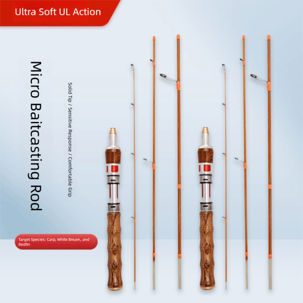 Fishing Rod Carbon Fiber - 2025 4 secciones caña de pescar