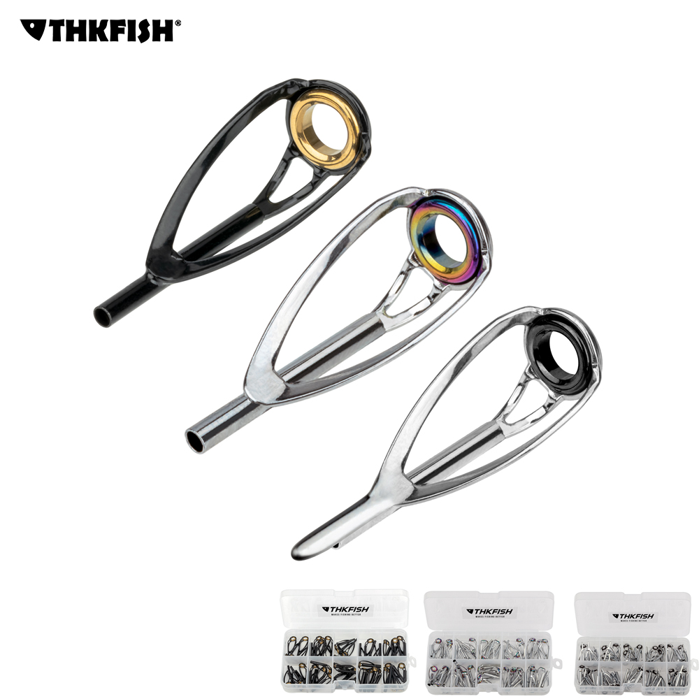 Fishing Rod Guide Replacement - THKFISH-Kit de reparación de puntas para