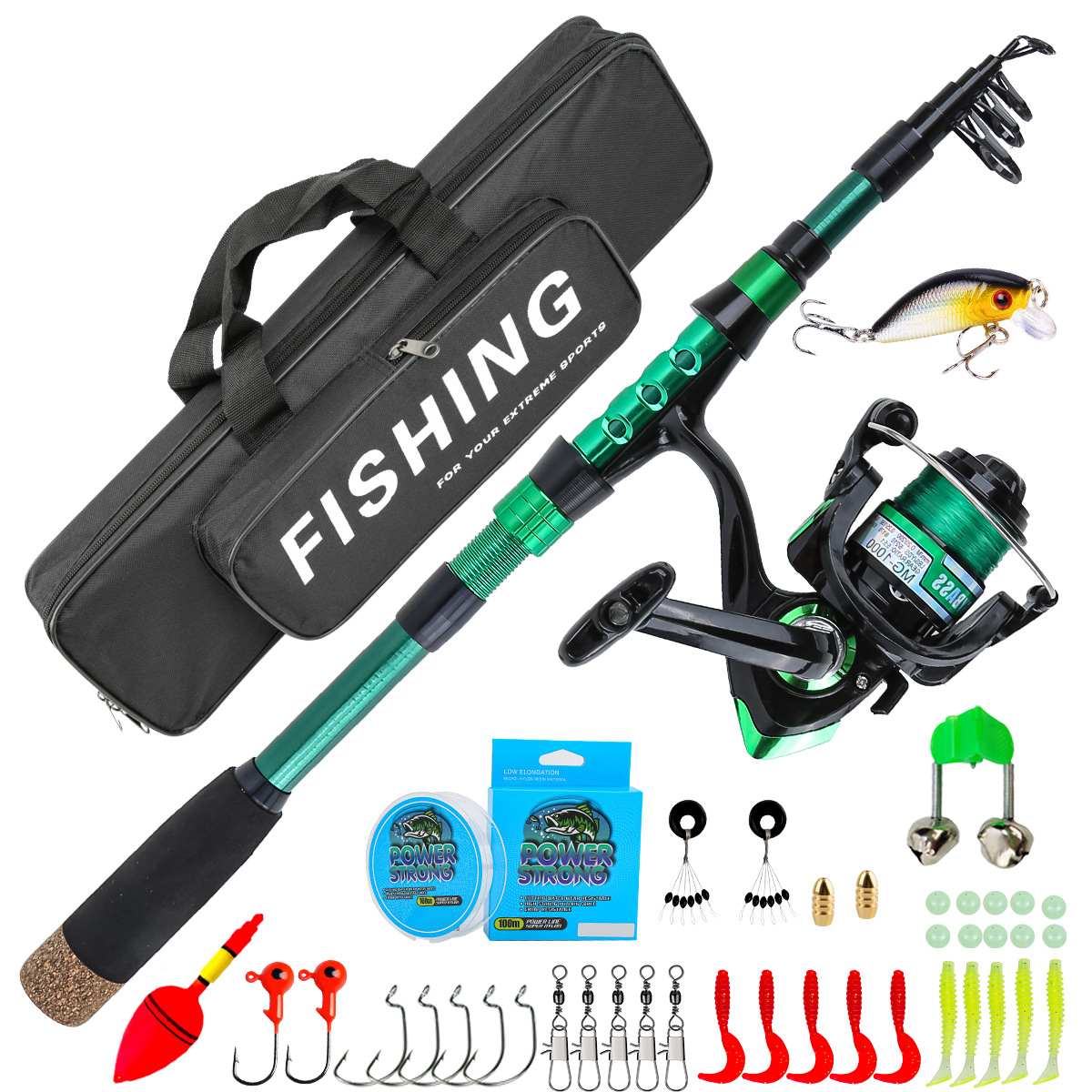 Fishing Rod Case - Caña de Pescar Telescópica de Fibra