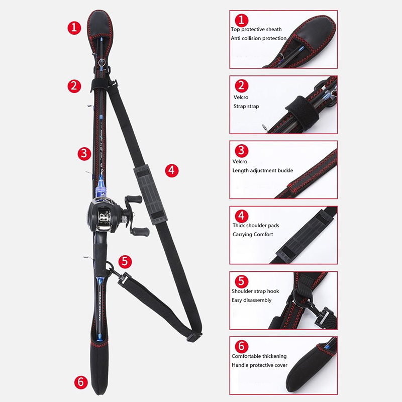 Nueva Funda Protectora para Ca - Fishing Rod Fly reseña y precio