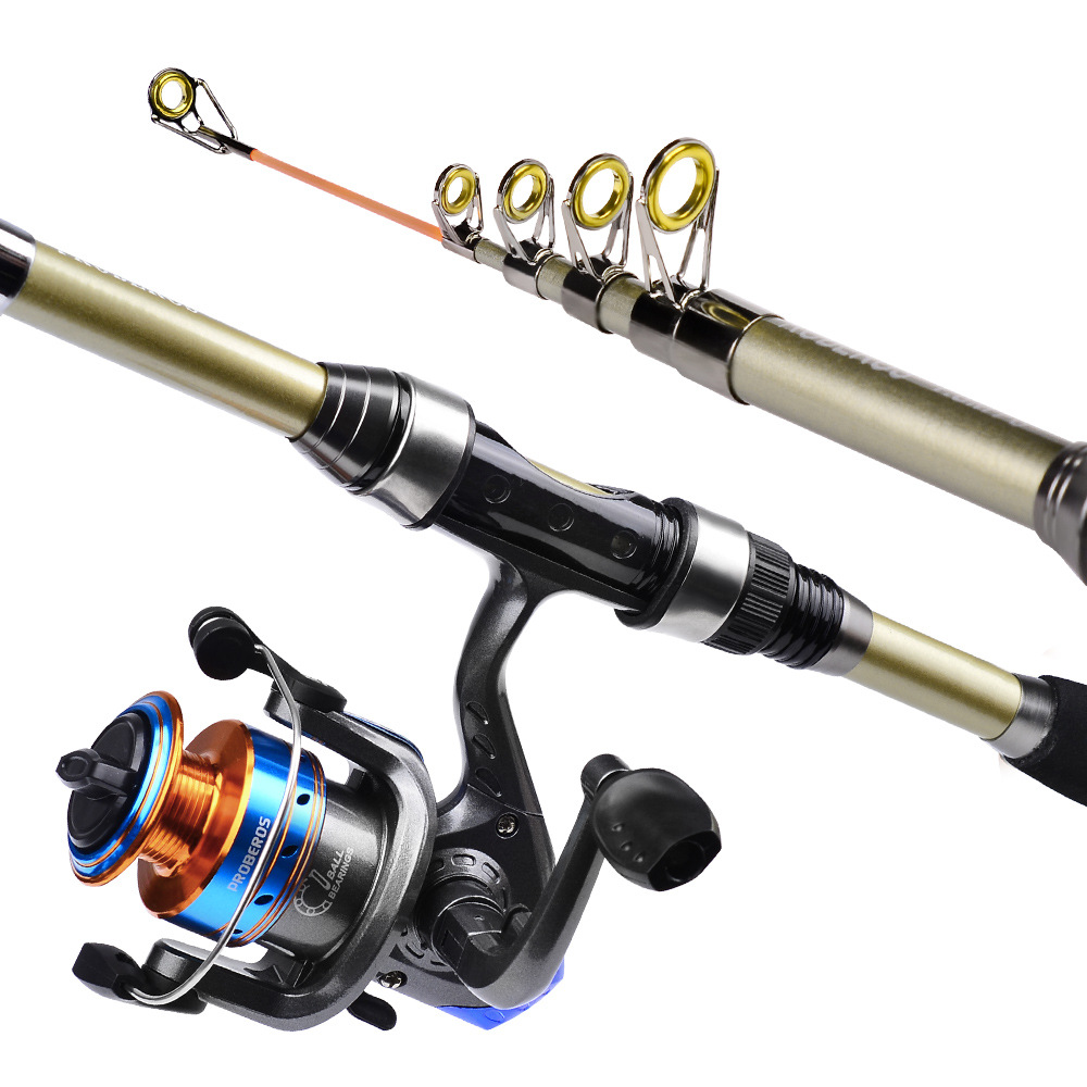 Juego de 40 piezas de cañas de - Fishing Rod Fly reseña y precio