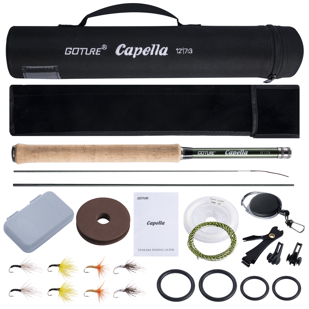 Goture Tenkara-caña de pescar  - Fishing Rod Fly reseña y precio