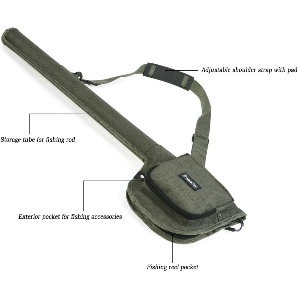 Kit de Pesca Portátil: Caña, P - Fishing Rod Case reseña y precio