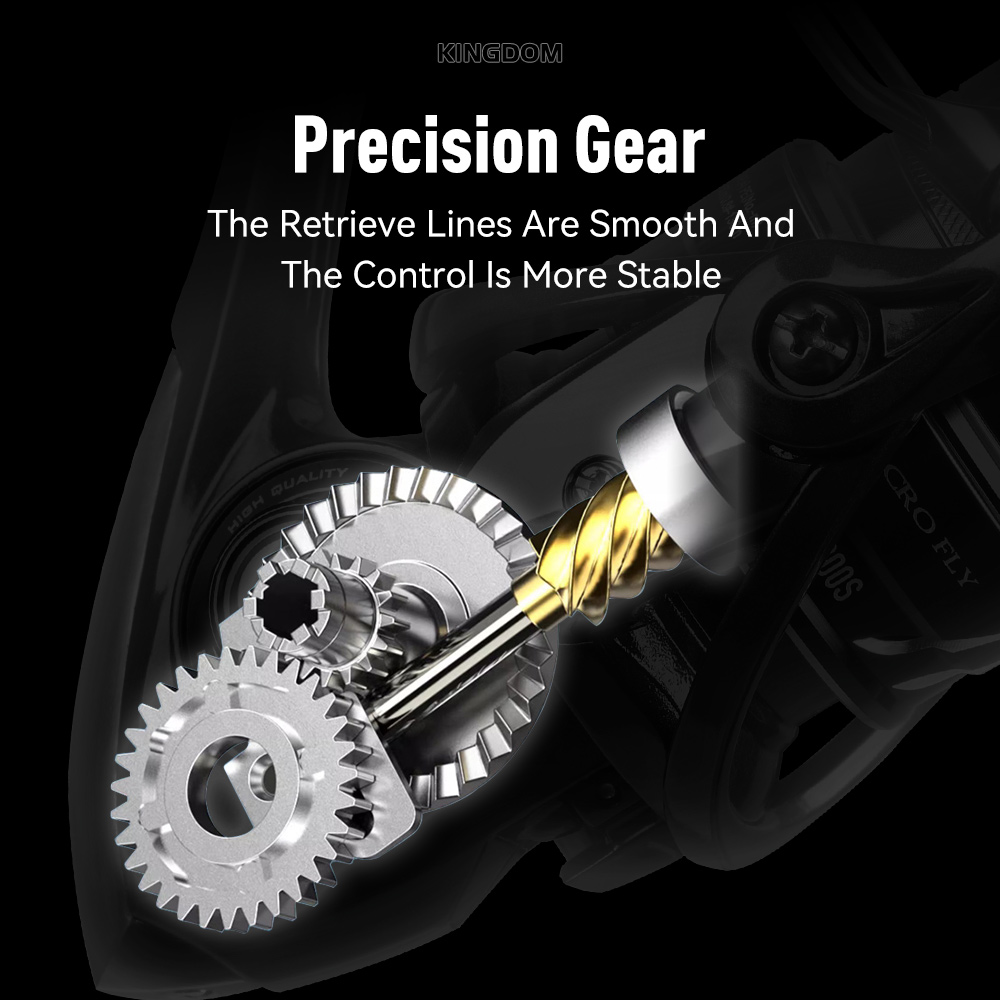 Kingdom Micro Fly Pro carrete  - Kastking Reel Zephyr reseña y precio