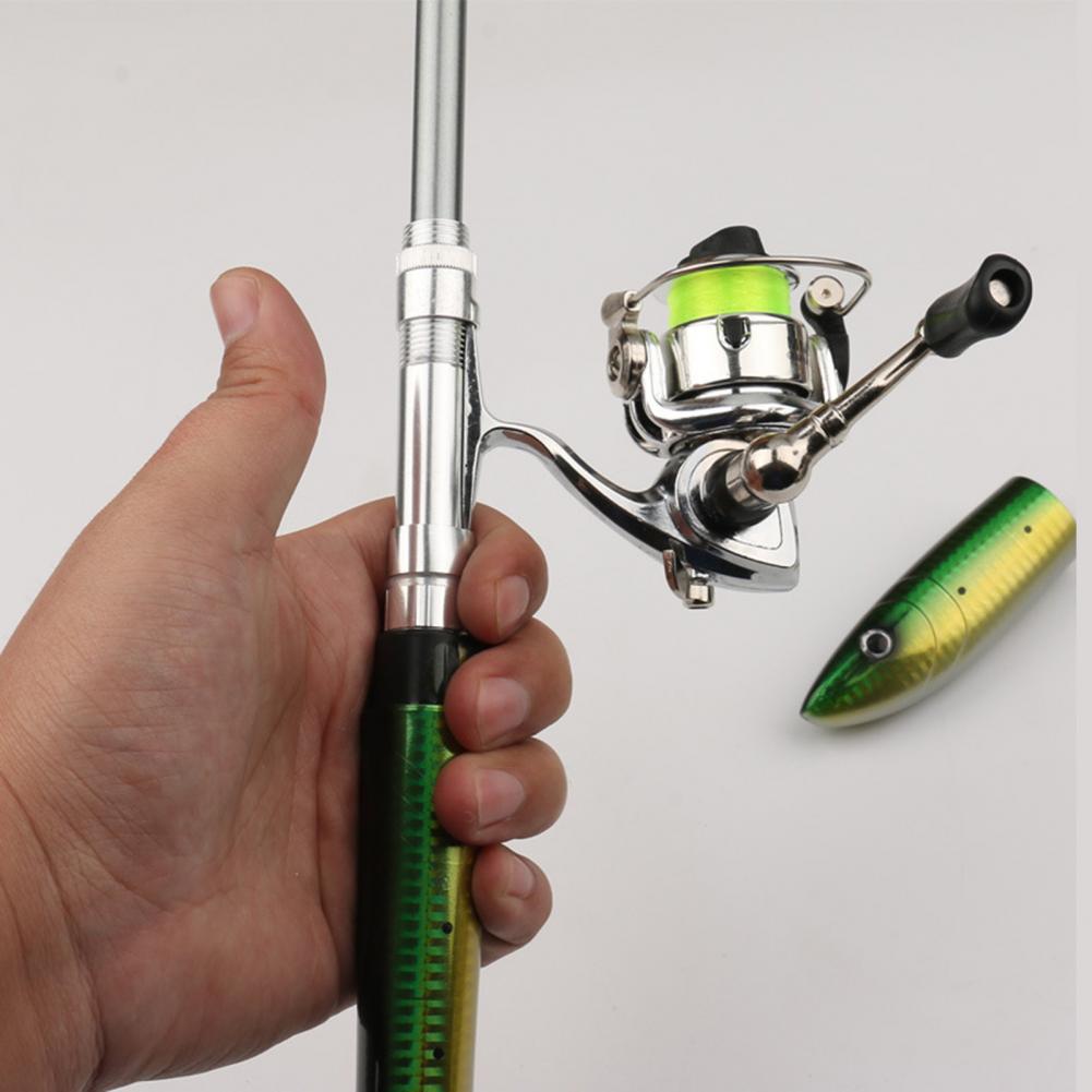 Caña de pescar telescópica, Mi - Fishing Rod Spinning reseña y precio