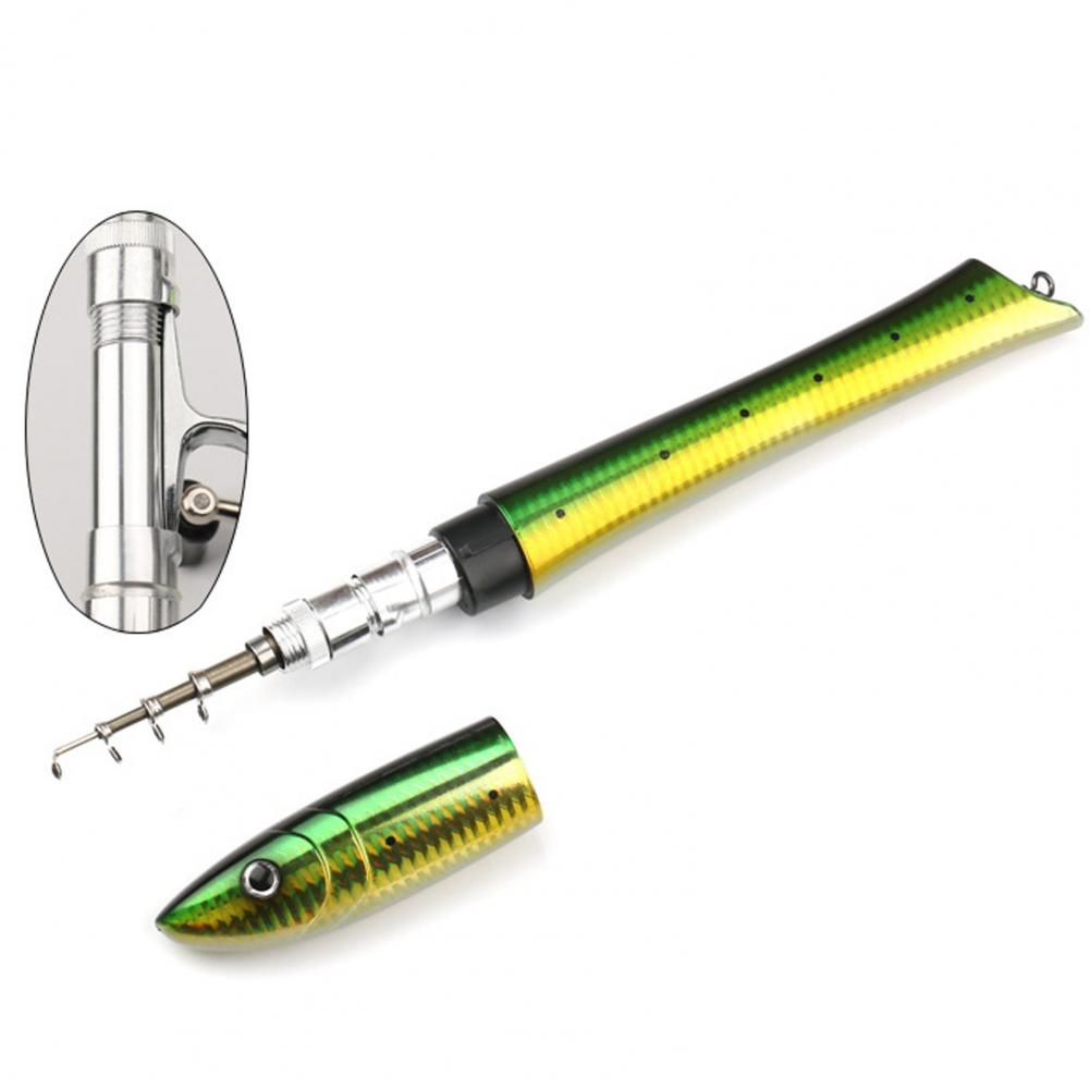 Caña de pescar telescópica, Mi - Fishing Rod Spinning reseña y precio