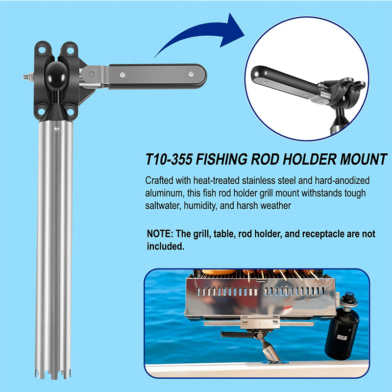 Soporte para Caña de Pescar Aj - Fishing Rod Boat reseña y precio