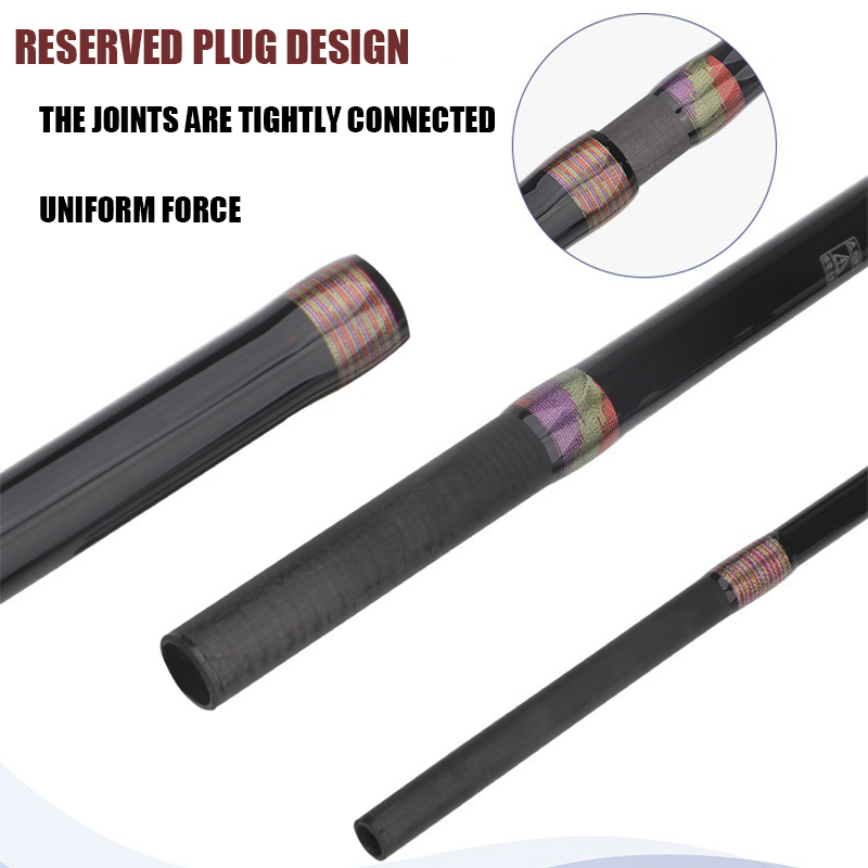 Caña de Pescar de Carbono de 3 - Fishing Rod Surf reseña y precio