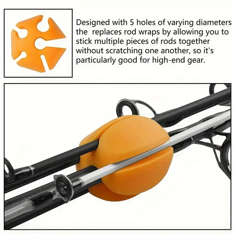 Clip de retención de bola para - Fishing Rod Case reseña y precio