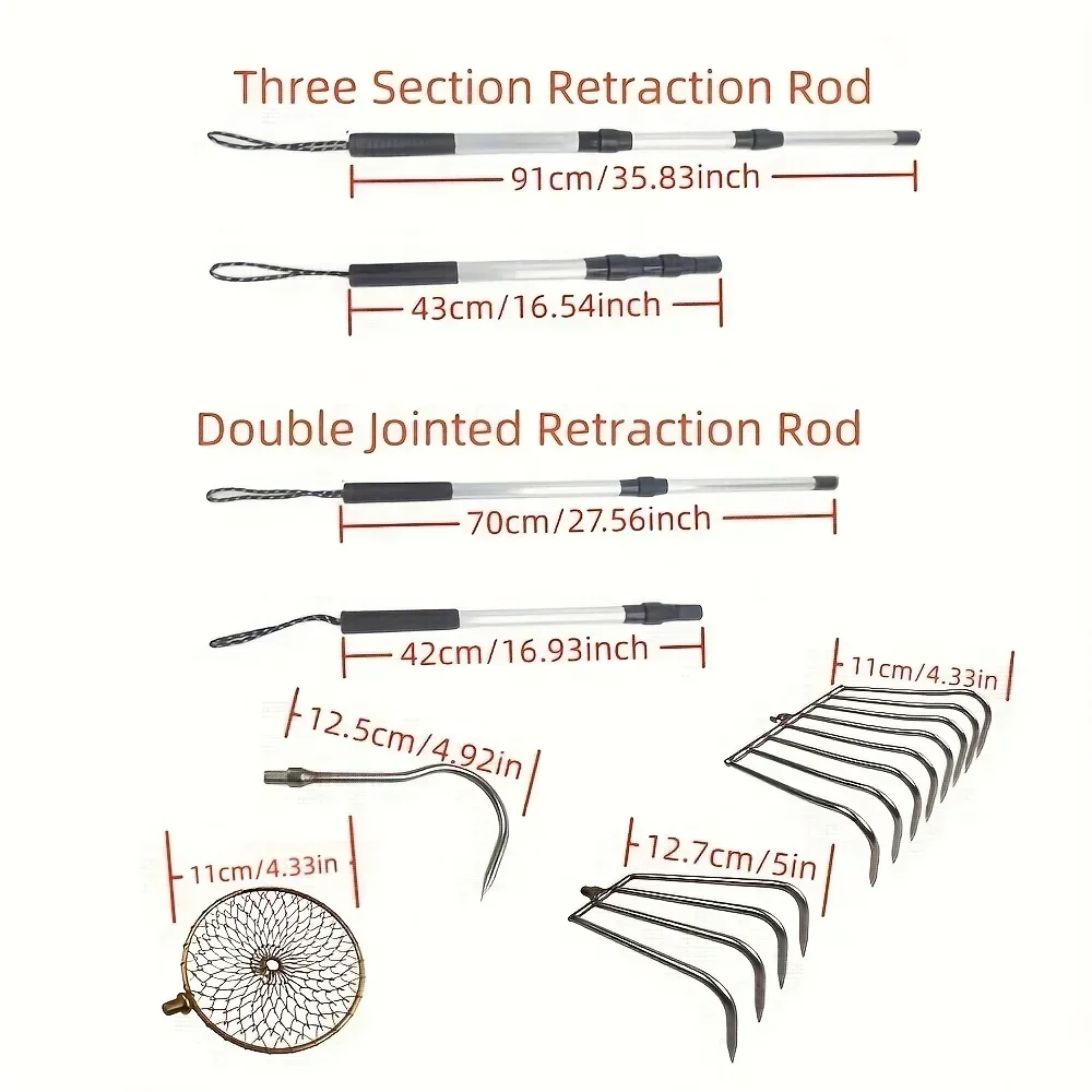 1 caña de pescar telescópica d - Fishing Rod Ice reseña y precio