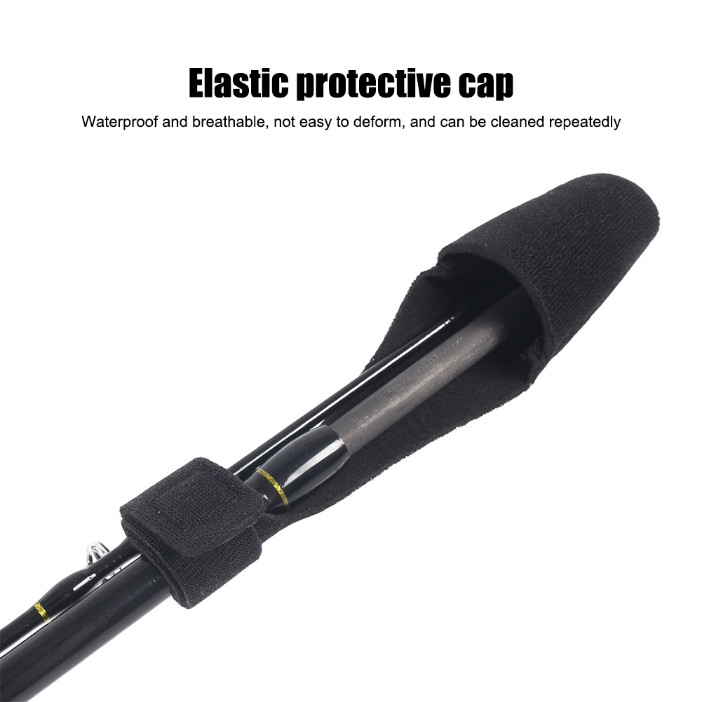 1-5 uds cubierta de punta de a - Fishing Rod Case reseña y precio