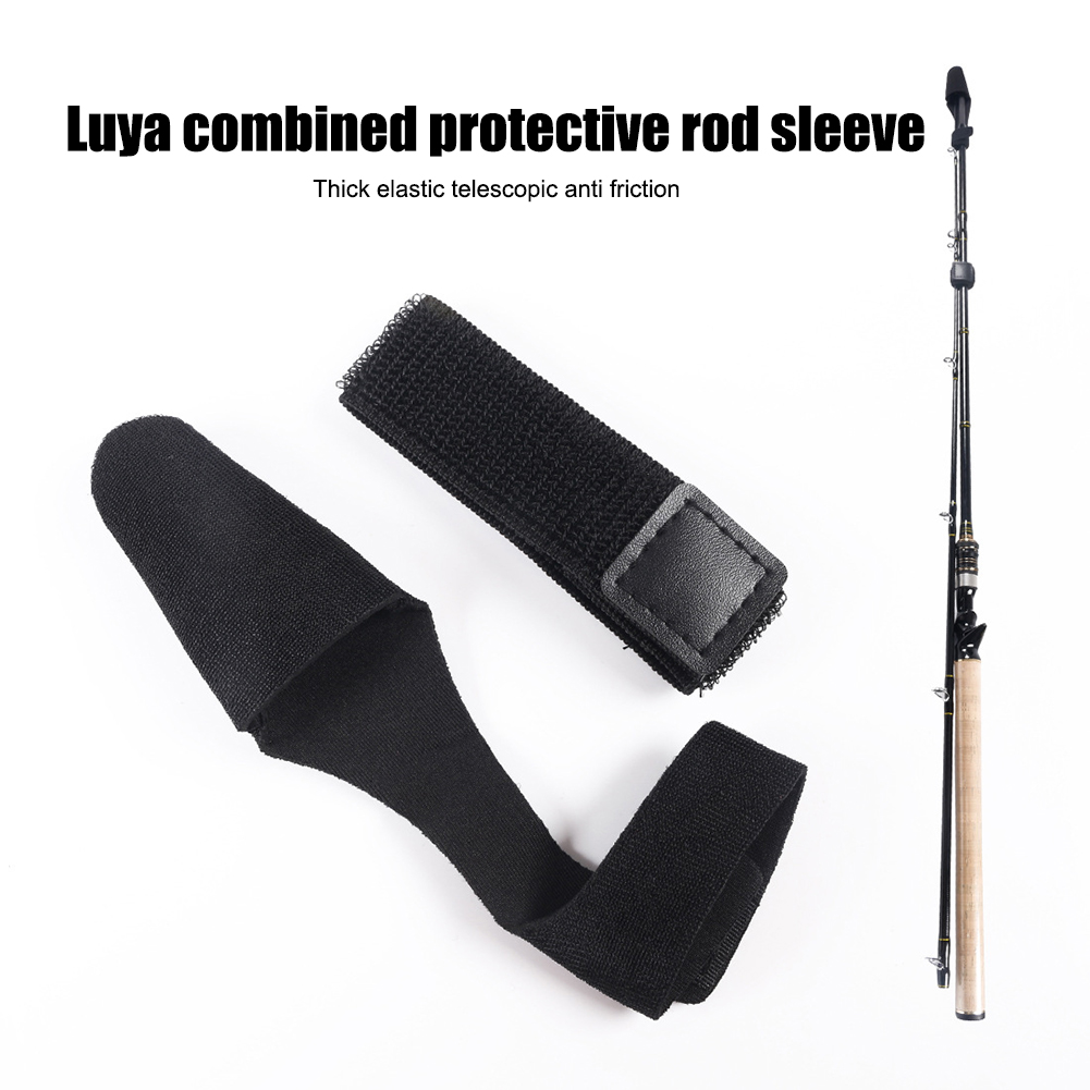 1-5 uds cubierta de punta de a - Fishing Rod Case reseña y precio