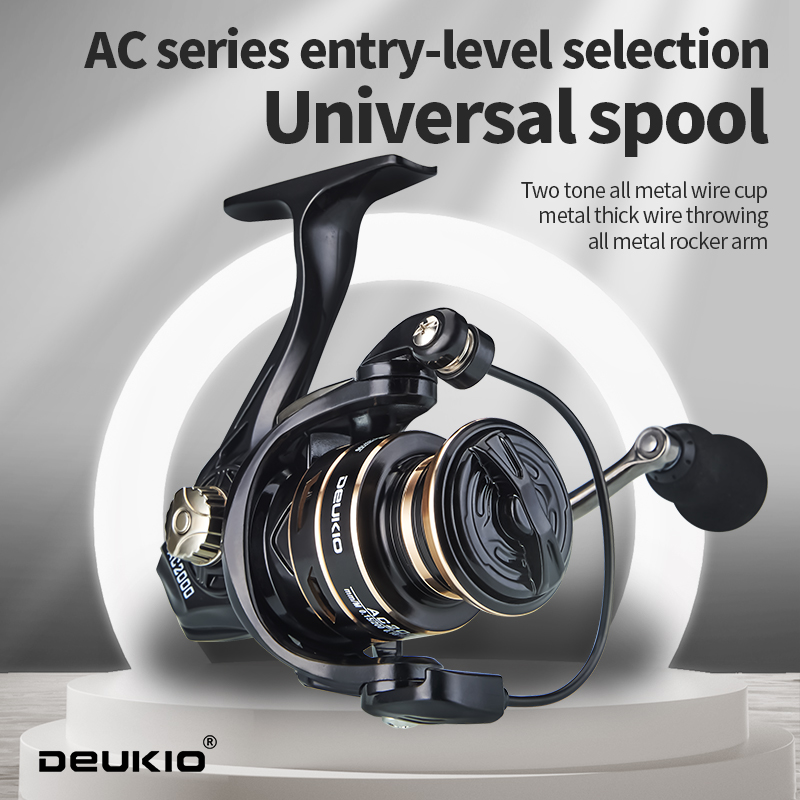 DEUKIO nuevo carrete giratorio - Daiwa Reel Bg reseña y precio