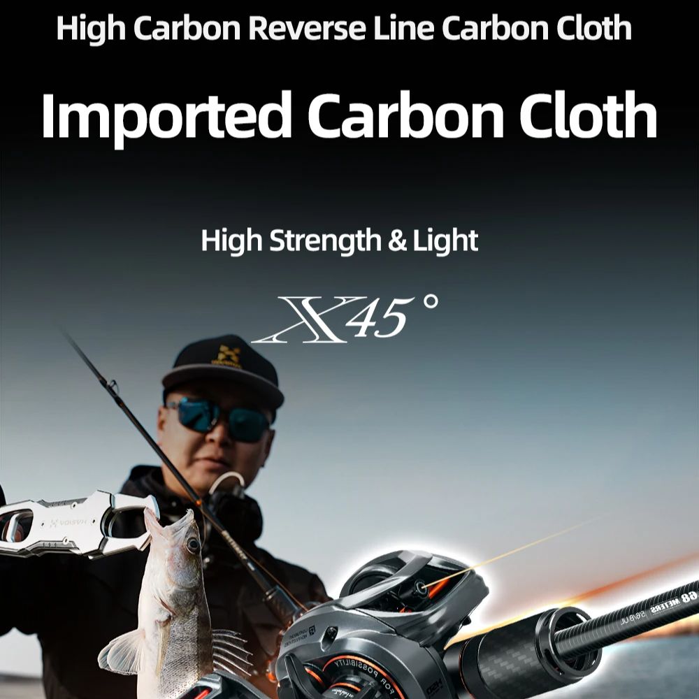 Caña de Pescar HASIDA BFS de F - Fishing Rod Carbon Fiber reseña y precio