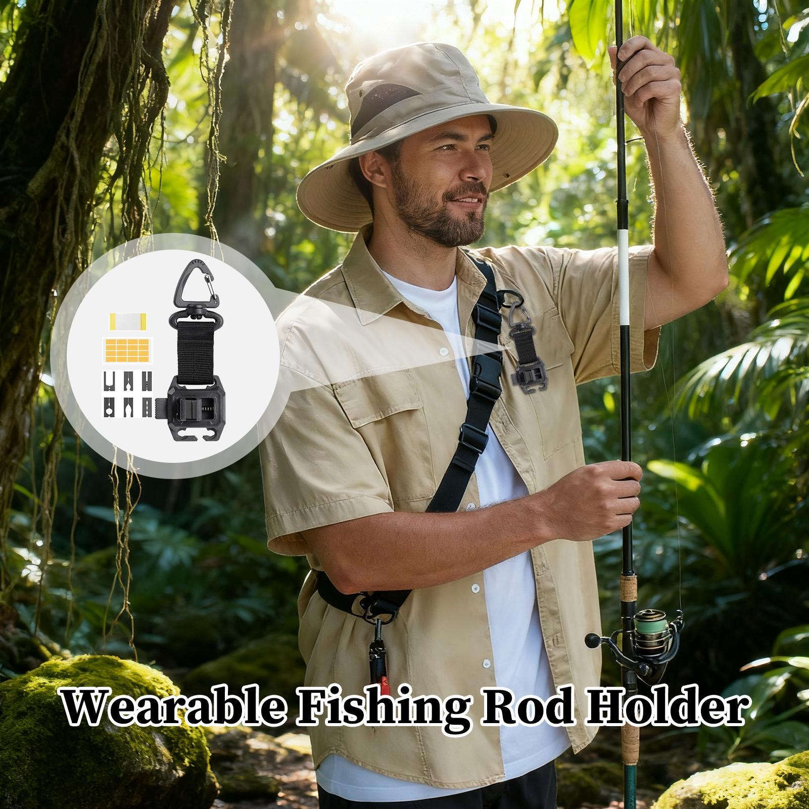 Soporte portátil para cañas de - Fishing Rod Surf reseña y precio