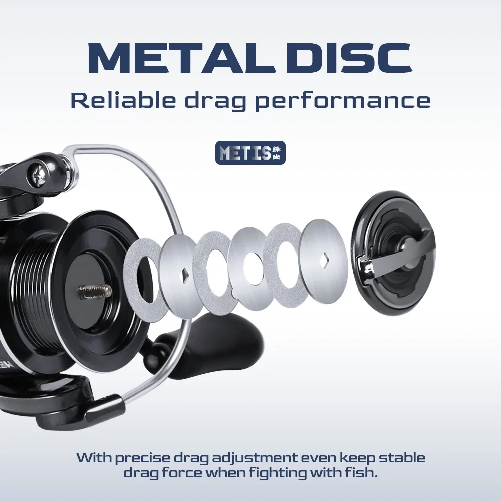 Carrete giratorio versátil TSU - Kastking Reel Zephyr reseña y precio