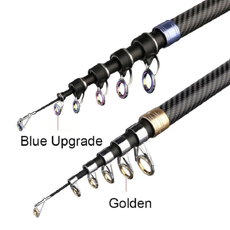 Mejor caña de pescar telescópi - Fishing Rod Surf reseña y precio