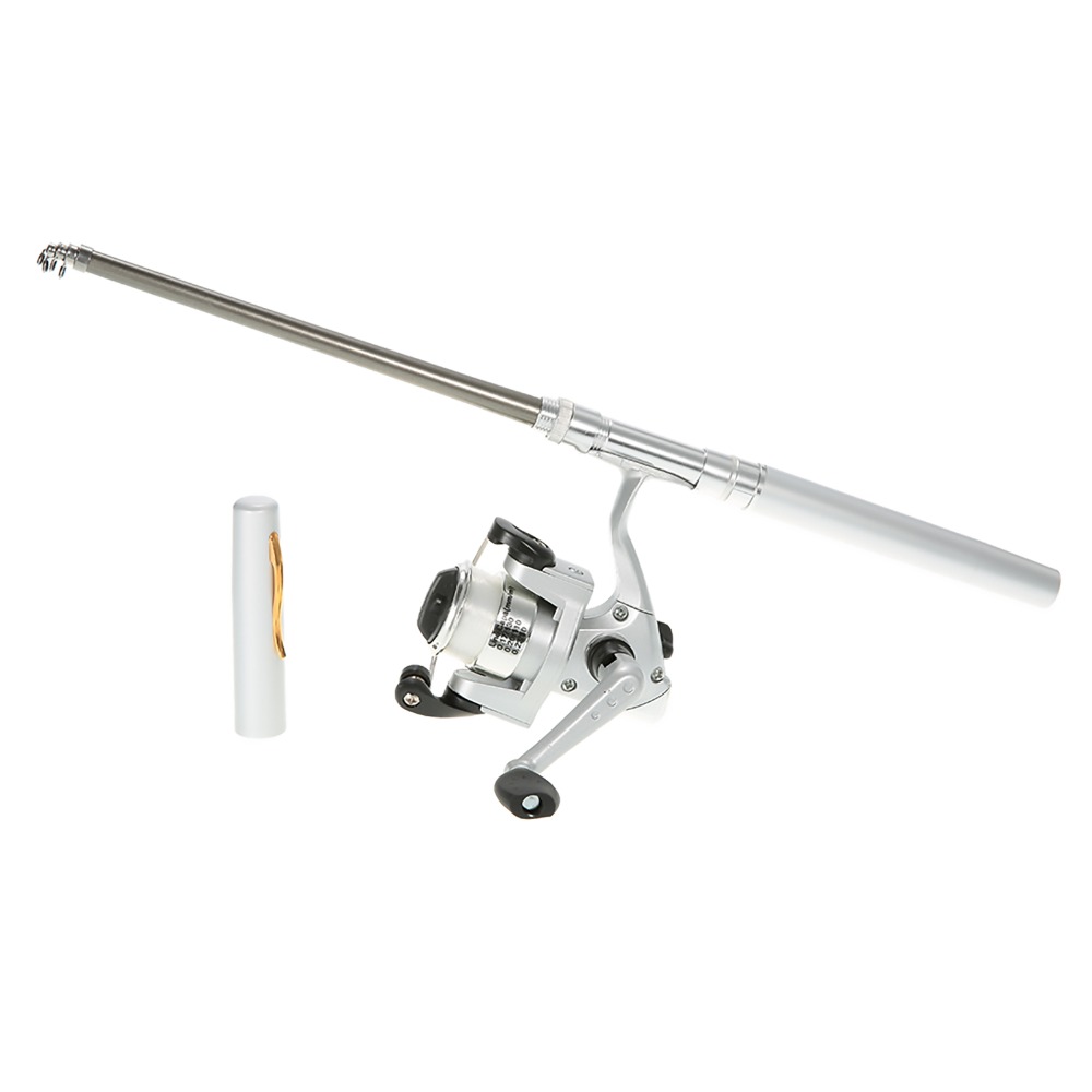 Caña de Pescar Telescópica Por - Fishing Rod Fly reseña y precio