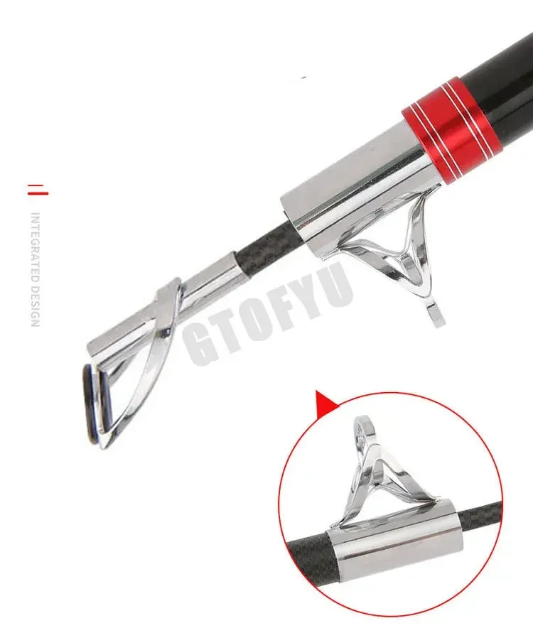Caña de Pescar de Carbono de 2 - Fishing Rod Surf reseña y precio