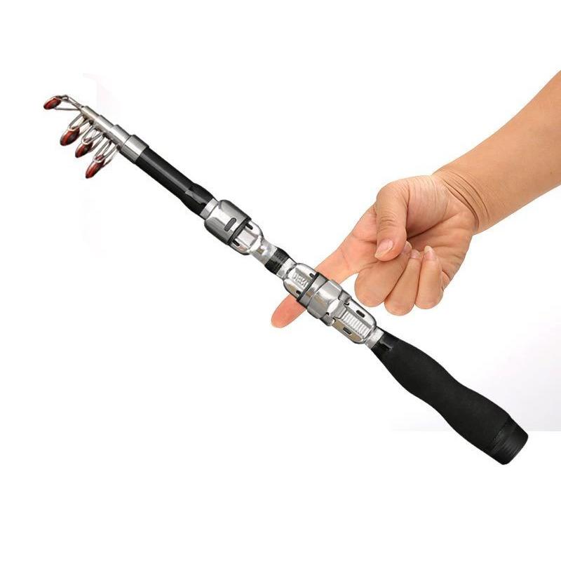 Caña de Pescar Telescópica Aju - Fishing Rod Casting reseña y precio