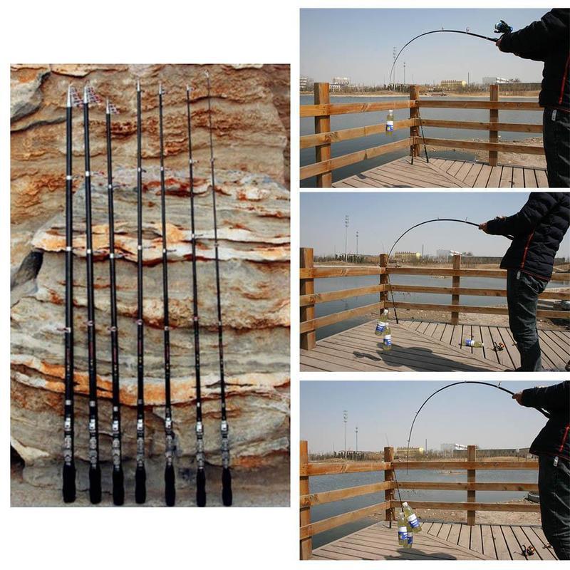 Caña de Pescar Telescópica Aju - Fishing Rod Casting reseña y precio