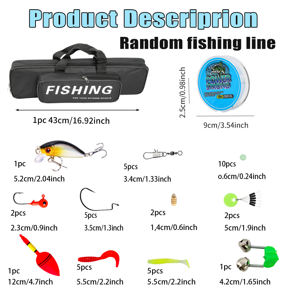Caña de Pescar Telescópica de  - Fishing Rod Case reseña y precio