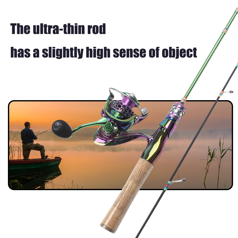 Caña de pescar de cuatro secci - Fishing Rod Carbon Fiber reseña y precio