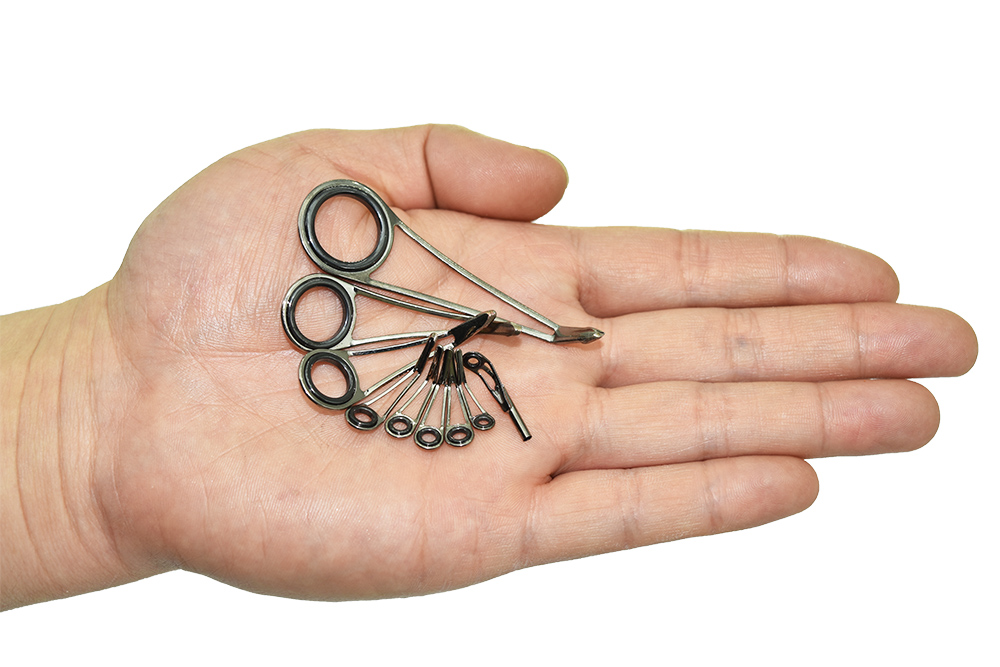 Kit de 9 Anillas Guía para Cañ - Fishing Rod Repair Kit reseña y precio