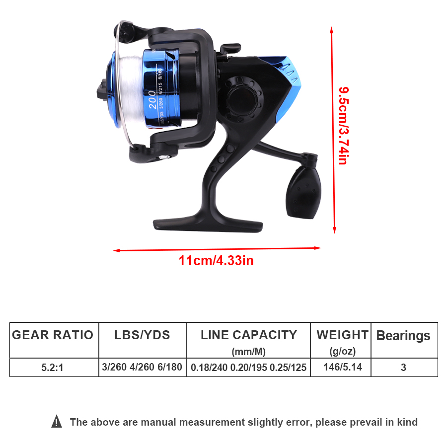 FTK-carrete de caña de pescar  - Fishing Rod Spinning reseña y precio
