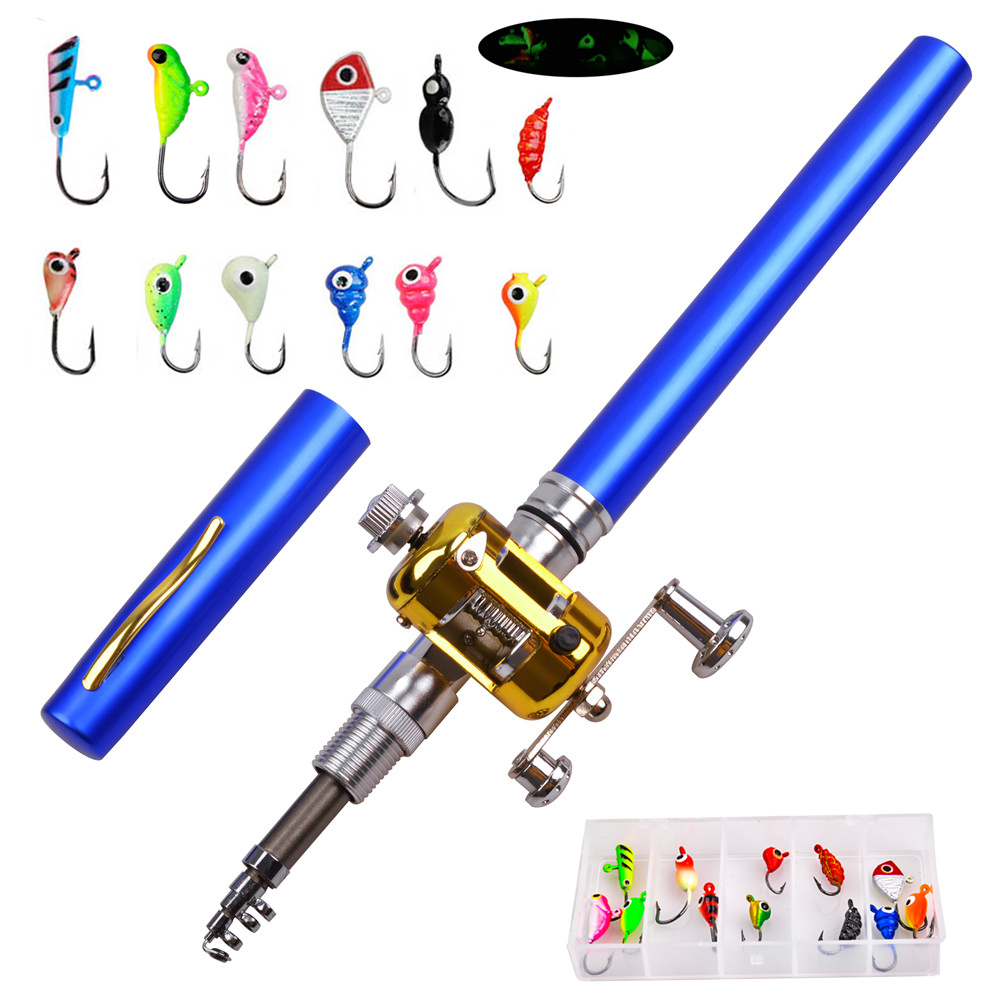 Mini caña de pescar en hielo C - Fishing Rod Ice reseña y precio