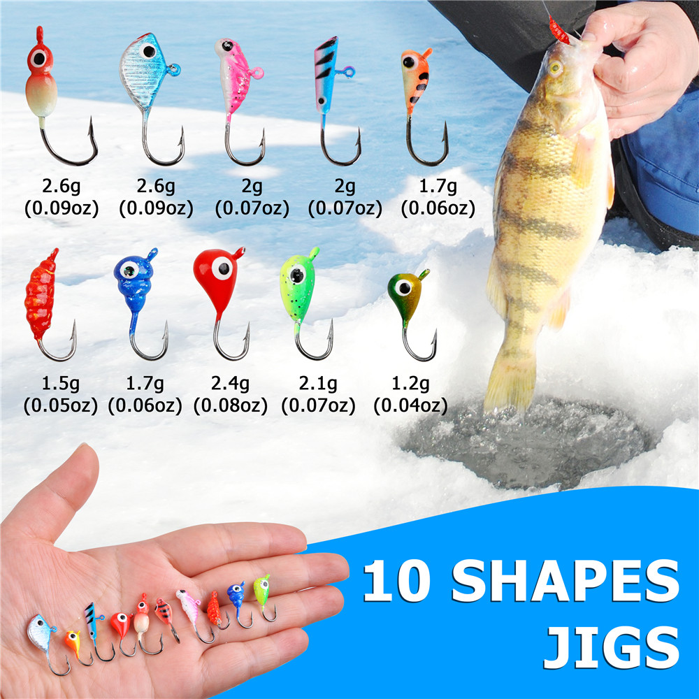 Mini caña de pescar en hielo C - Fishing Rod Ice reseña y precio